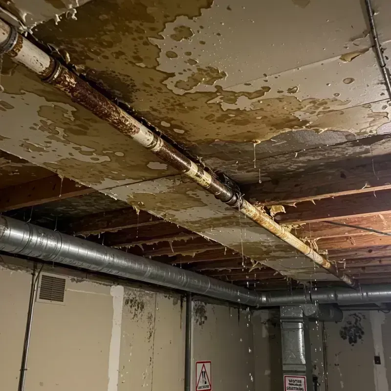 Ceiling Water Damage Repair in De Soto, MO