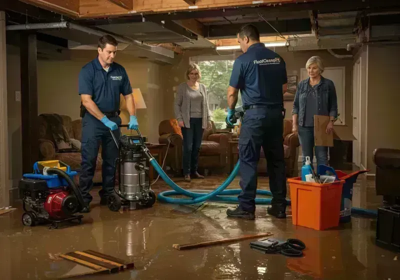 Basement Water Extraction and Removal Techniques process in De Soto, MO